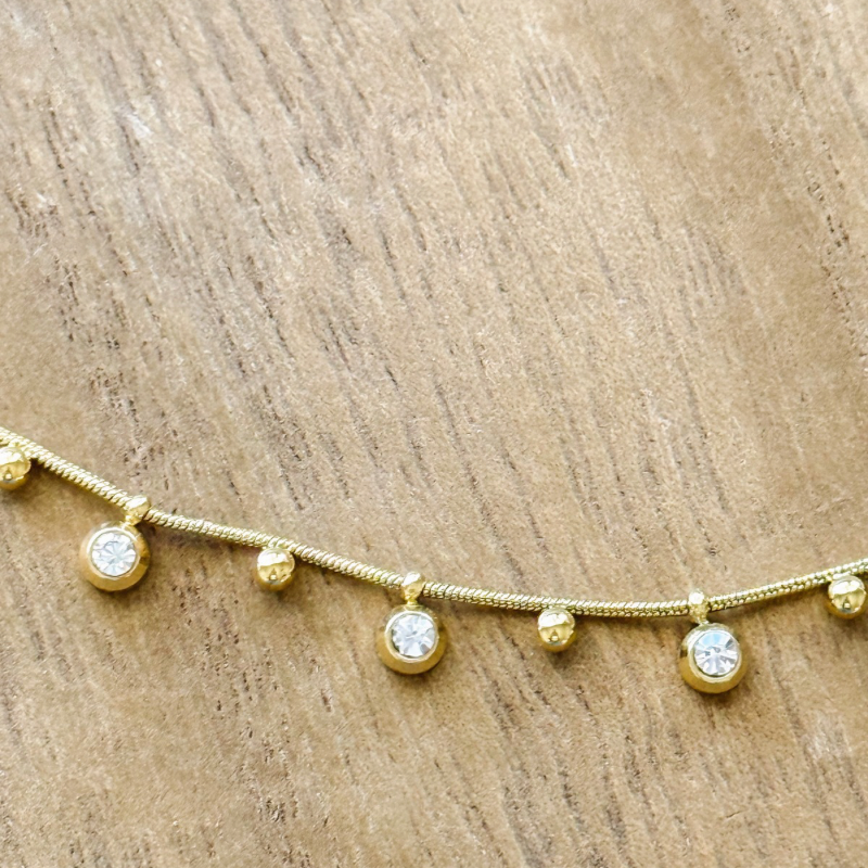 Sparkling Dots Necklace