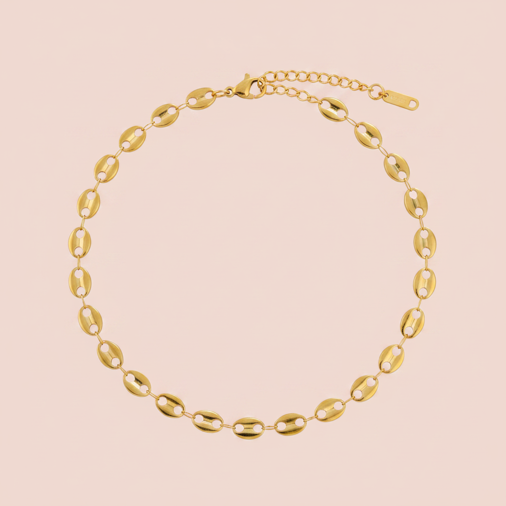 Golden Orbit Necklace