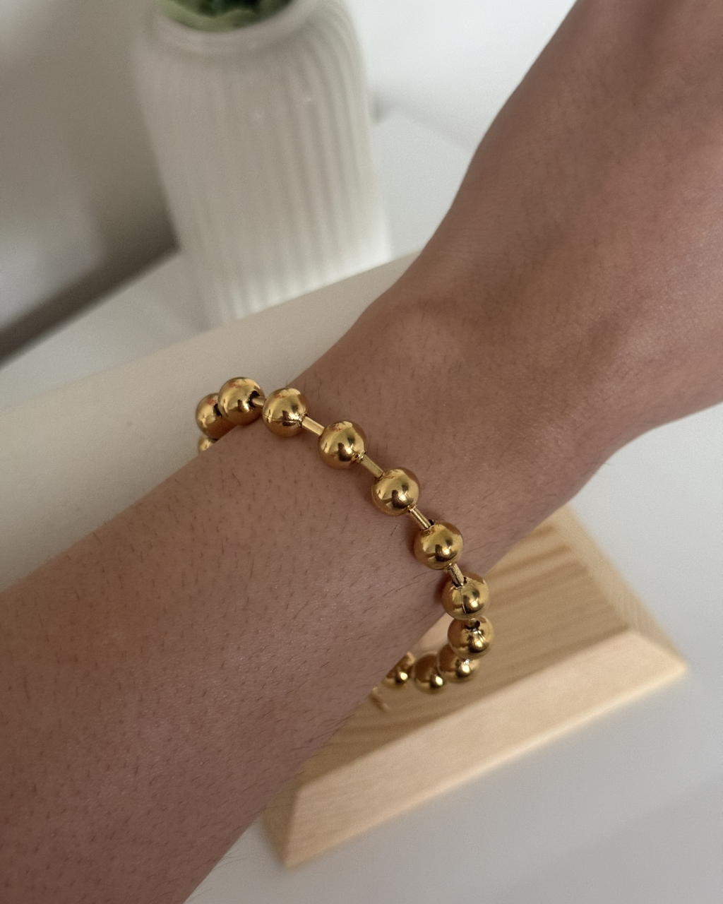 Golden Ball Bracelet