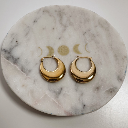 Aretes Luna Cálida