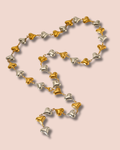 Dual Heart Chain Necklace