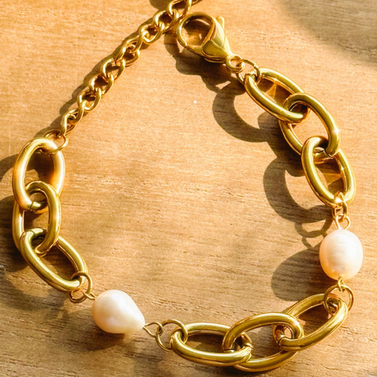 Pearl Links Bracelet