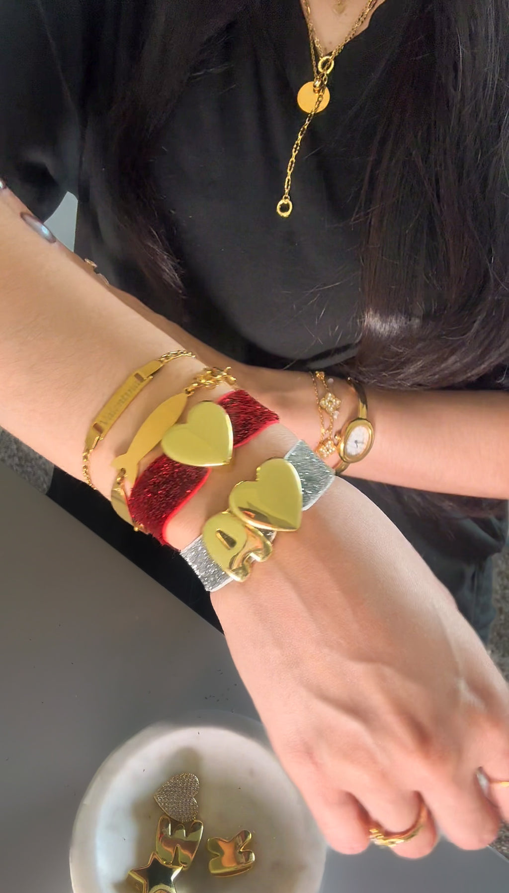 Golden Muse Bangles