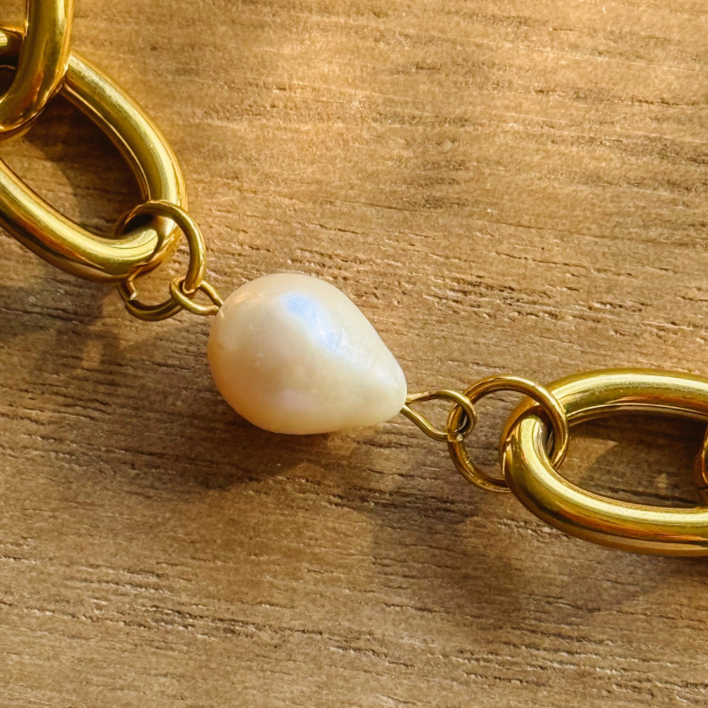 Pearl Links Bracelet