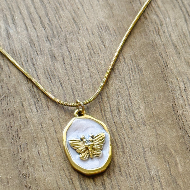 Butterfly of Light Necklace