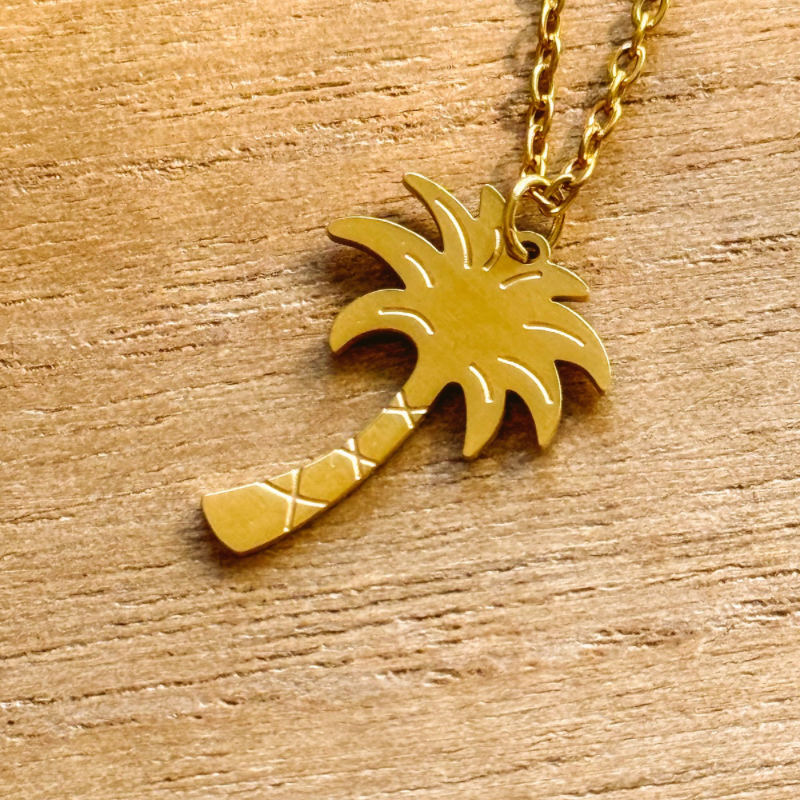 Palm Tree Necklace