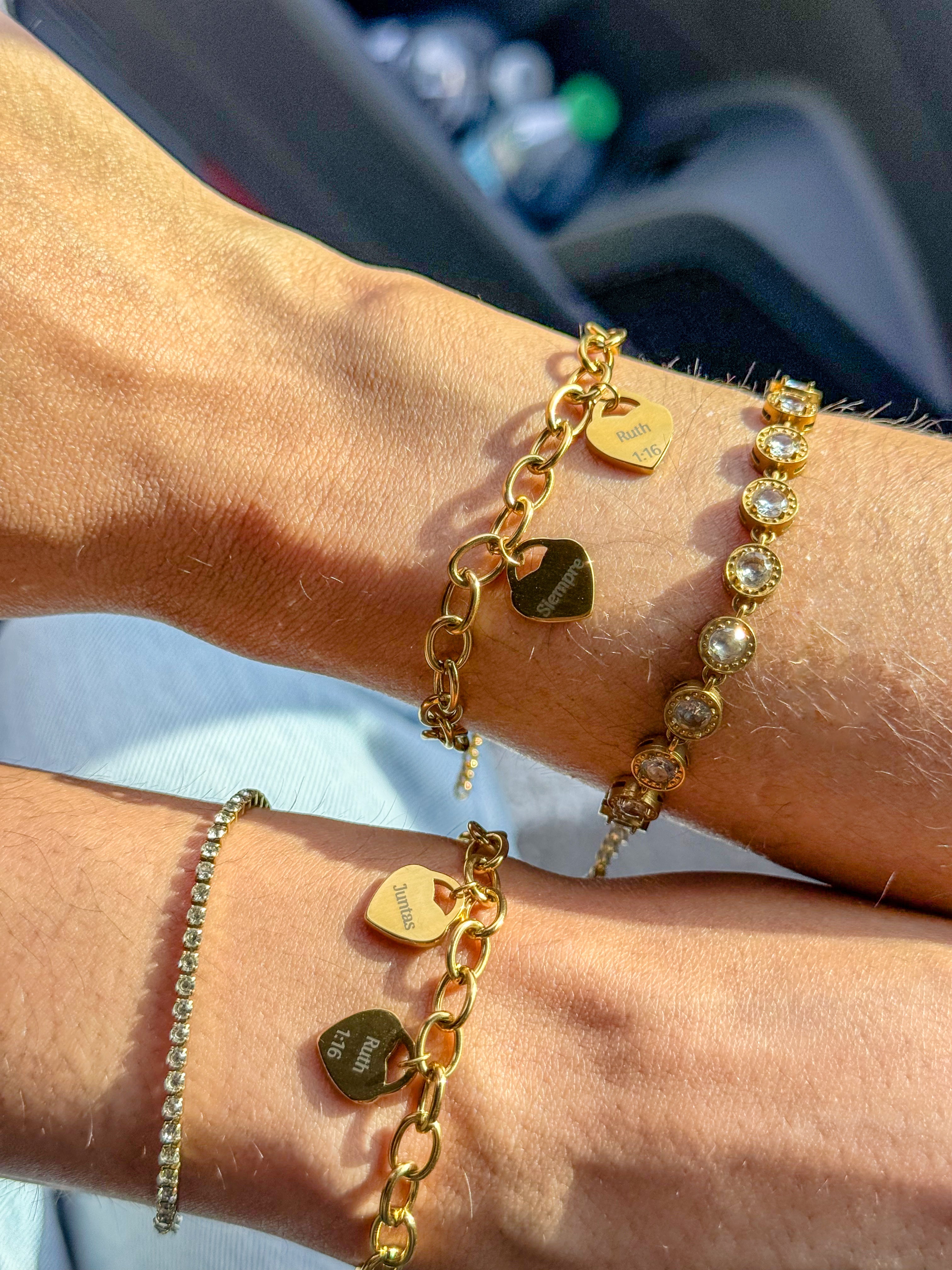Siempre Juntas | Par de Pulseras