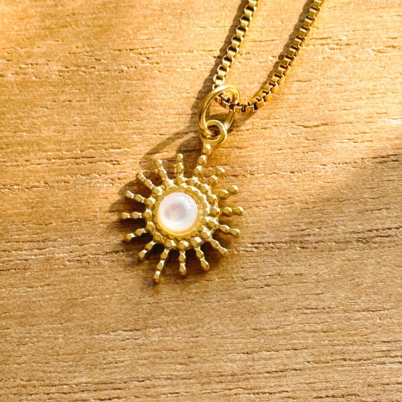 Sun Pearl Necklace