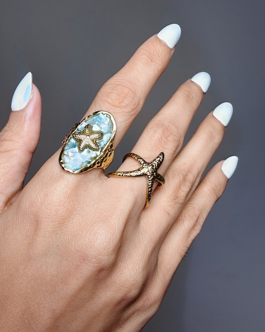Anillo Estrella del Mar