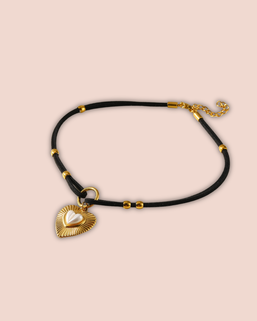 Heart Noir Choker