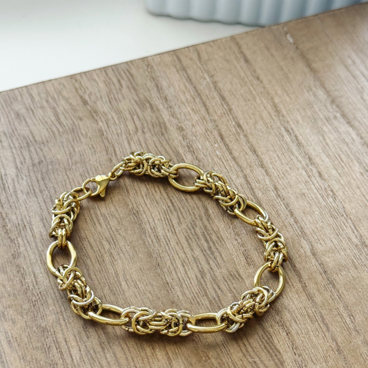Golden Strength Bracelet