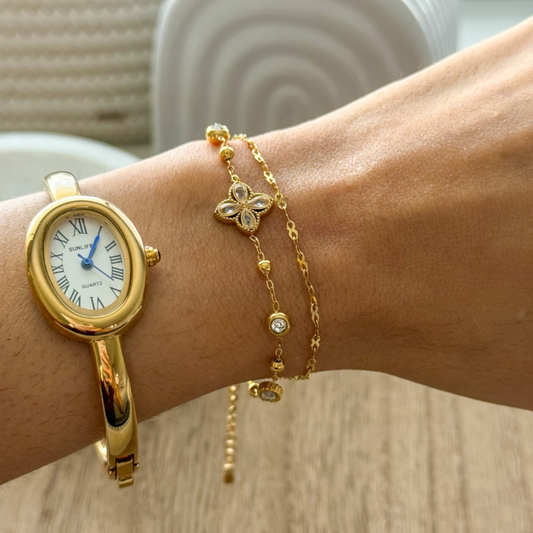 Golden Bloom Bracelet