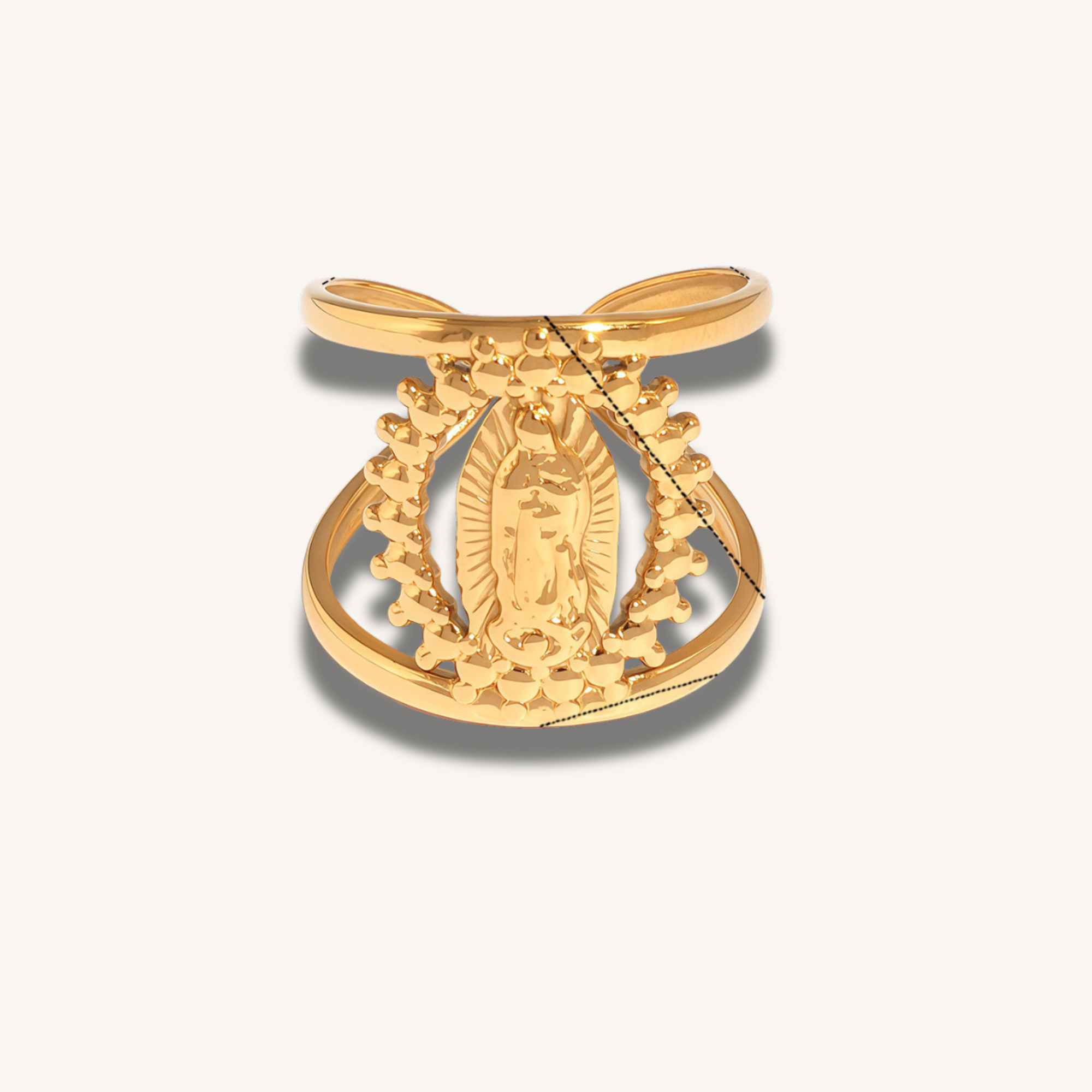 Golden Little Virgin Ring