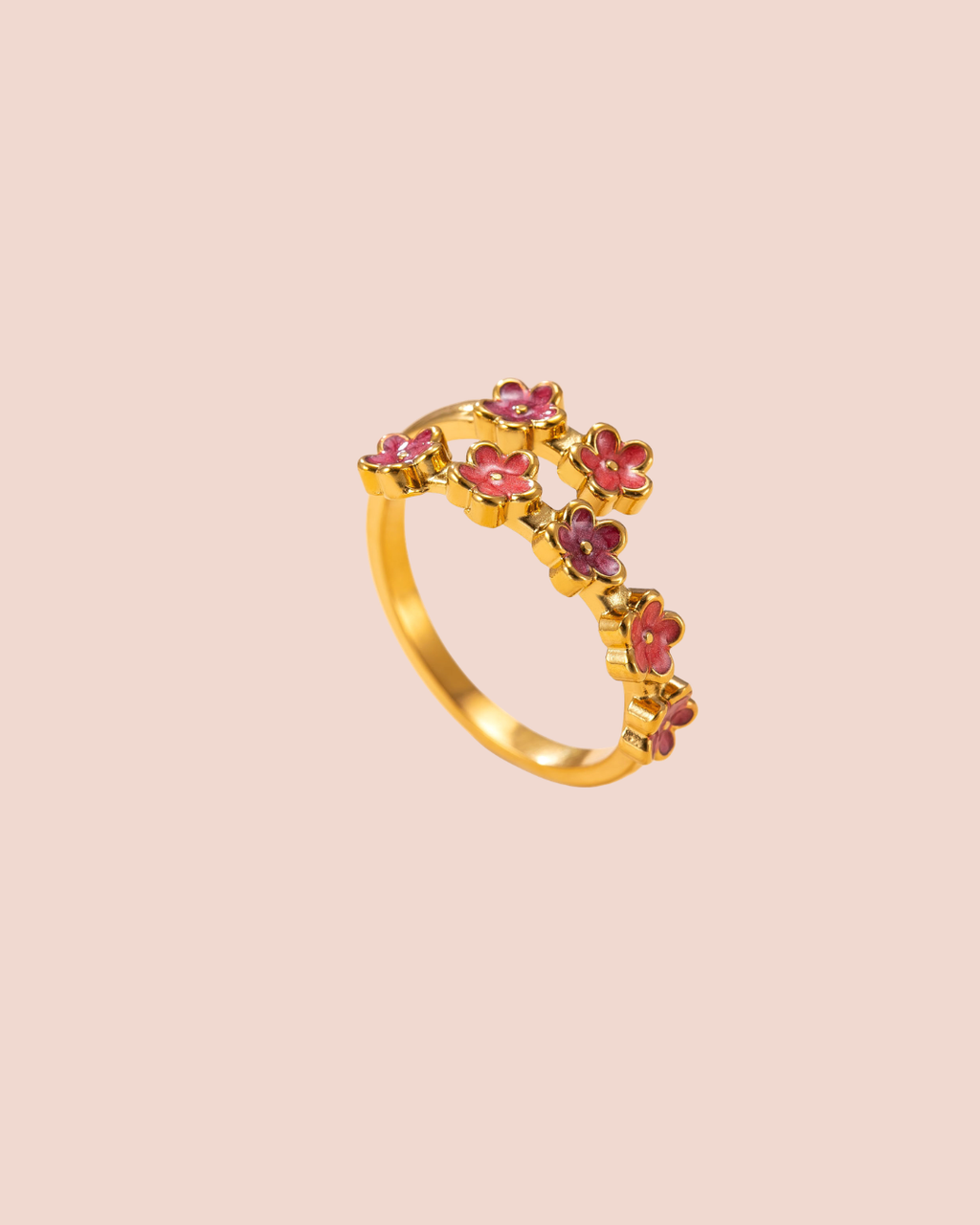 Pink Blossom Ring