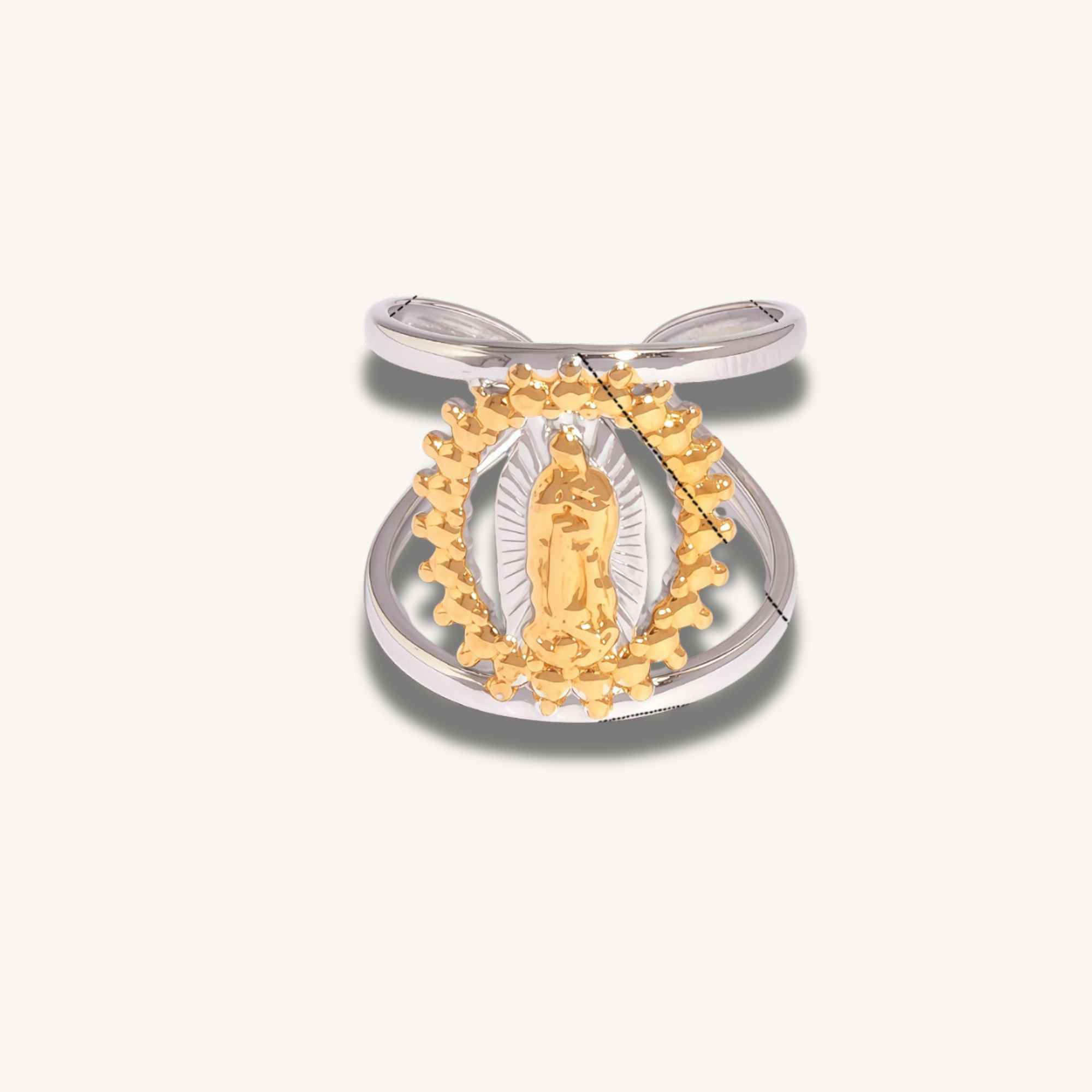 Golden Little Virgin Ring