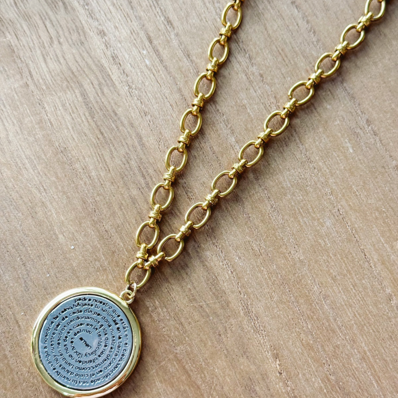 Engraved Faith Necklace