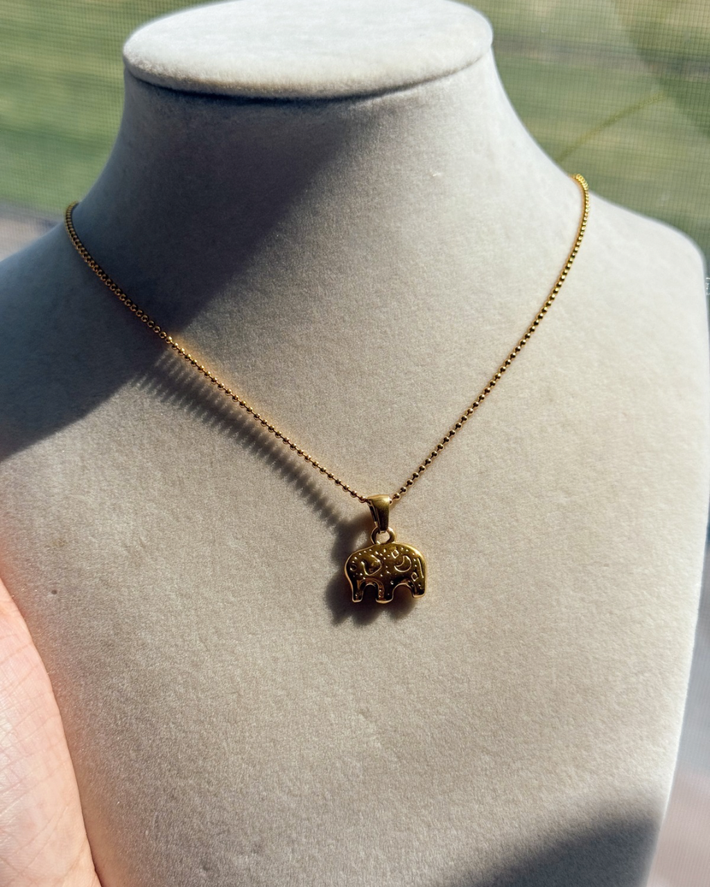 Lucky Elephant Necklace