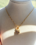 Golden Lock Necklace