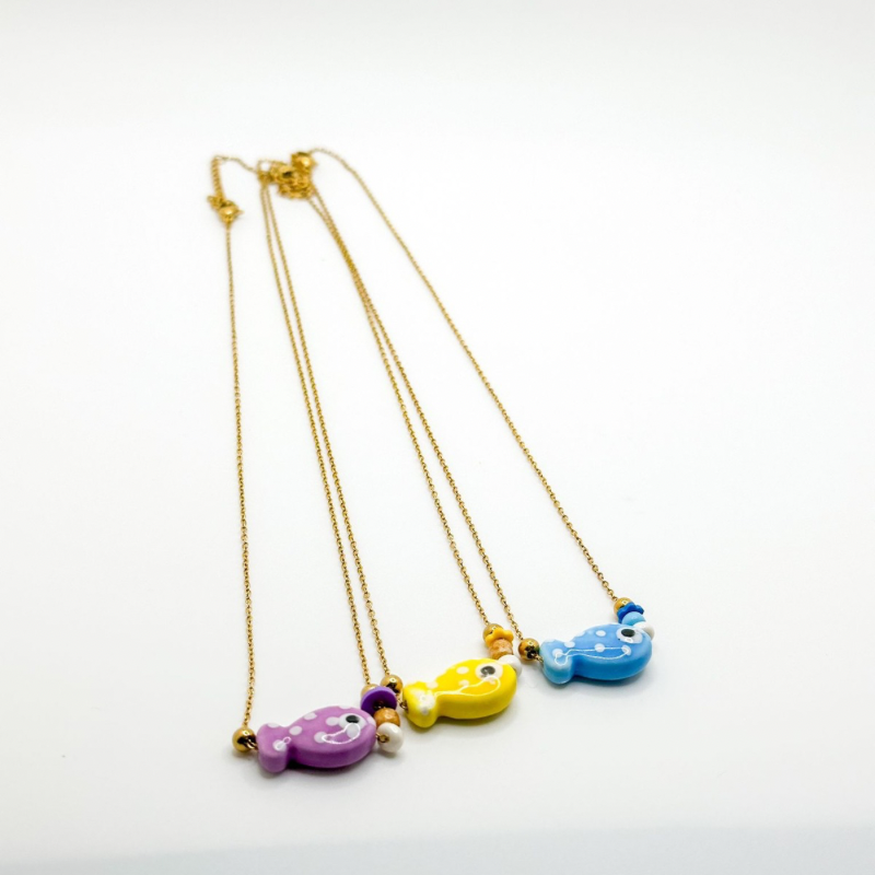Happy Fish Necklace