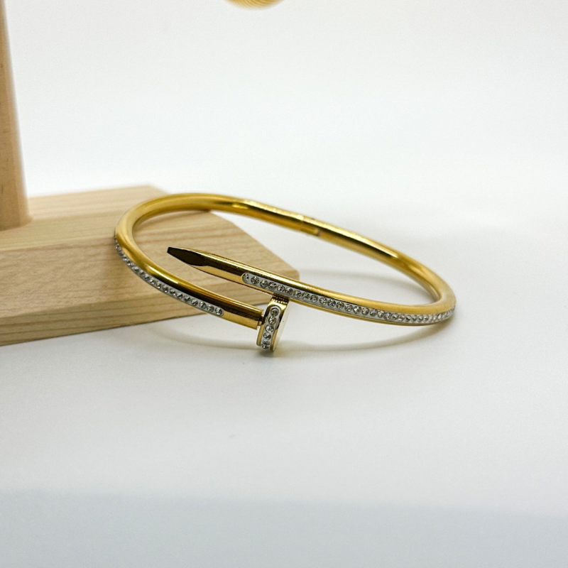 Brazalete Clavo Brillante