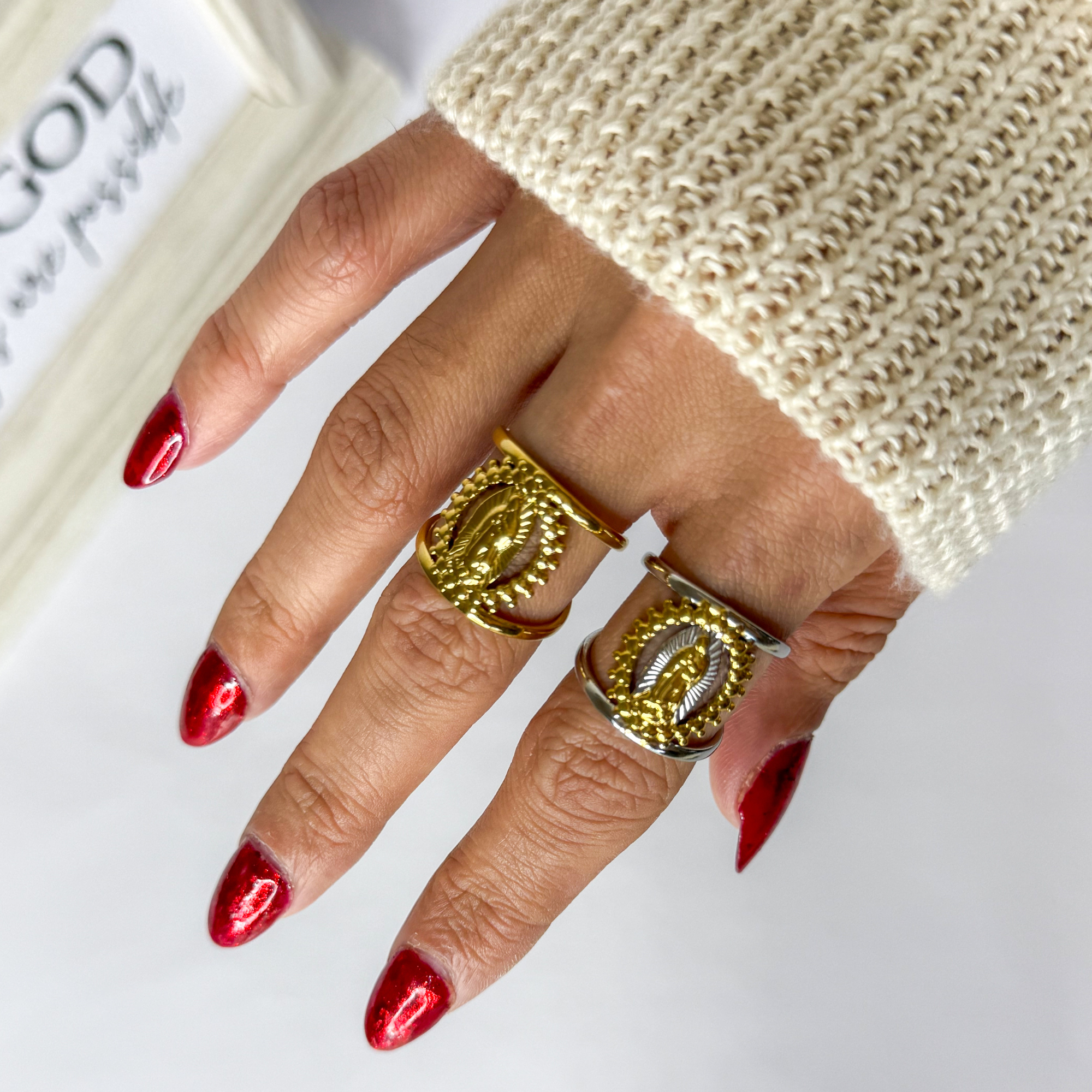 Golden Little Virgin Ring